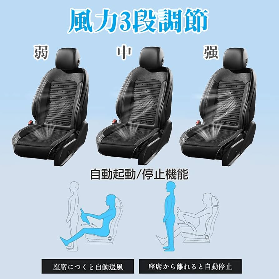 最大77%オフ! クールシート カーシート 32個の送風口 シリカゲル